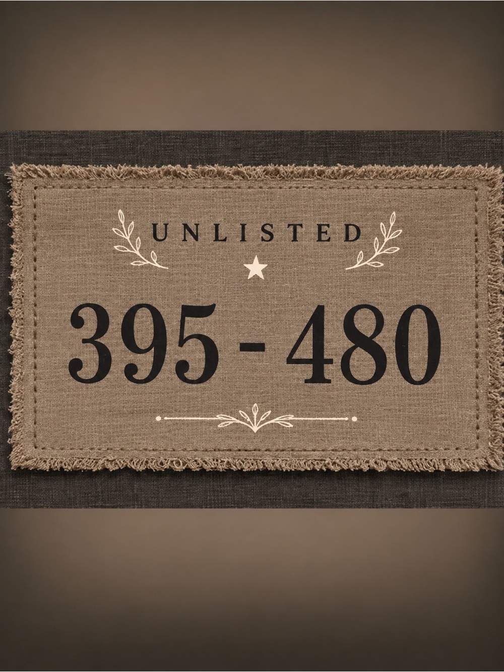 395 à 480 Unlisted